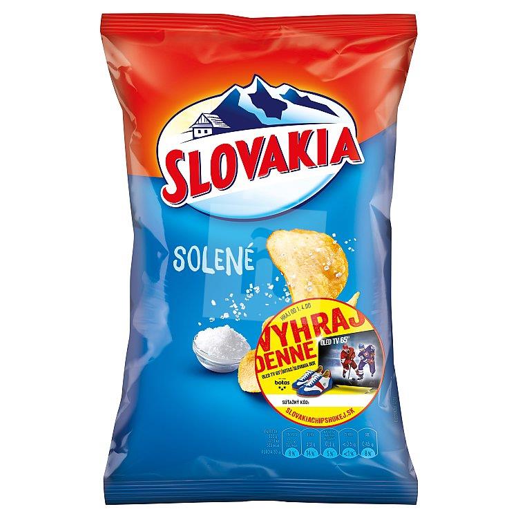 Zemiakové lupienky solené 130g Slovakia