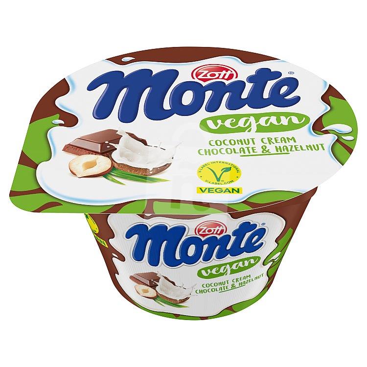 Čokoládový dezert Monte s kokosovým krémom a lieskovými orieškami 145g Zott