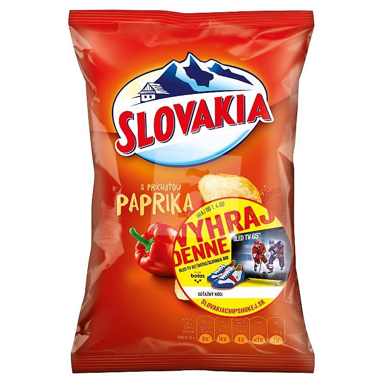 Zemiakové lupienky paprika 60g Slovakia
