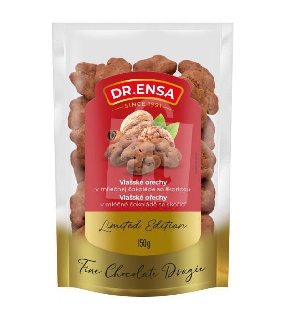 Vlašské orechy v mliečnej čokoláde so škoricou 150g Limited edition Dr. Ensa