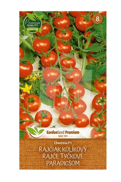 Semená rajčiak kolíkový – Cherrola F1 HYBRID 0,1g GardenSeed Premium