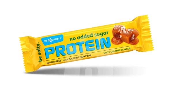 Tyčinka proteínová bez cukru slaný karamel 40g MaxSport