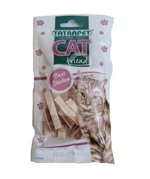 Doplnkové krmivo pre mačky Cat Friend mäso mix 60g Tatrapet