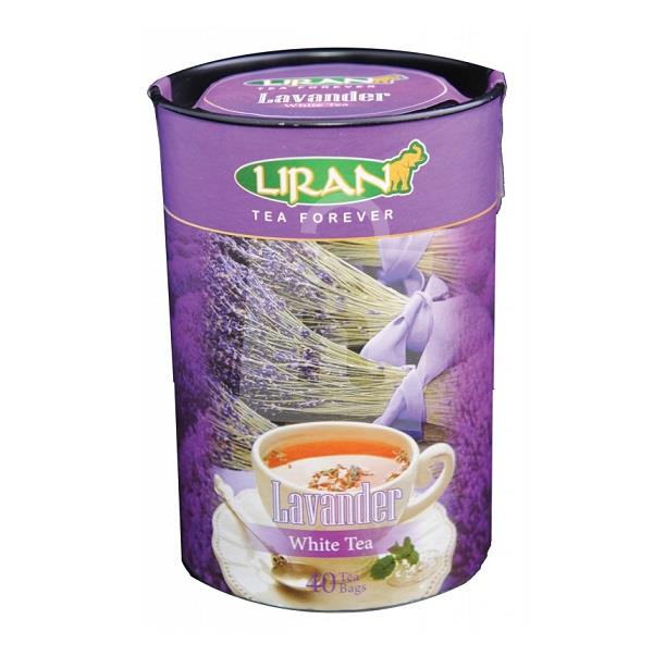 Čaj biely Lavender 40x1,5g / 60g LIRAN