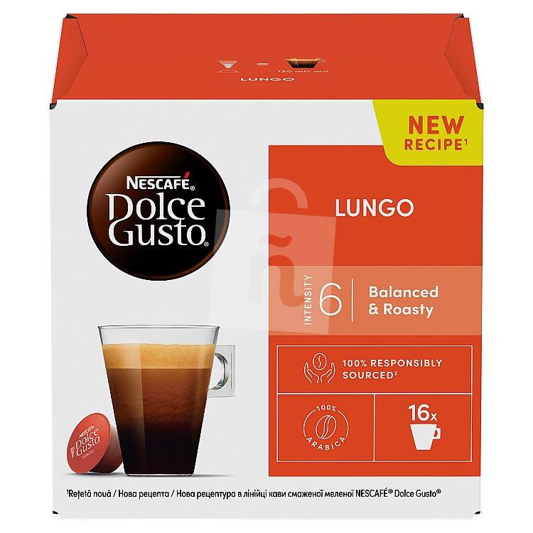 Kávové kapsule Lungo 16x5,6g / 89,6g Nescafé Dolce Gusto