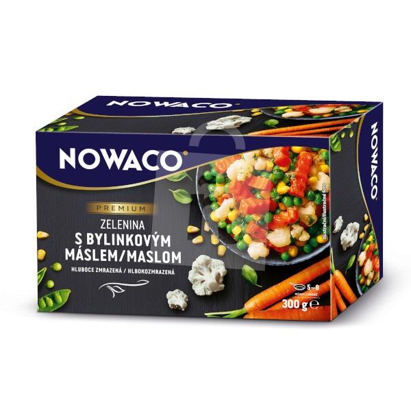 Zelenina Premium s bylinkovým maslom hlbokozmrazená 300g Nowaco