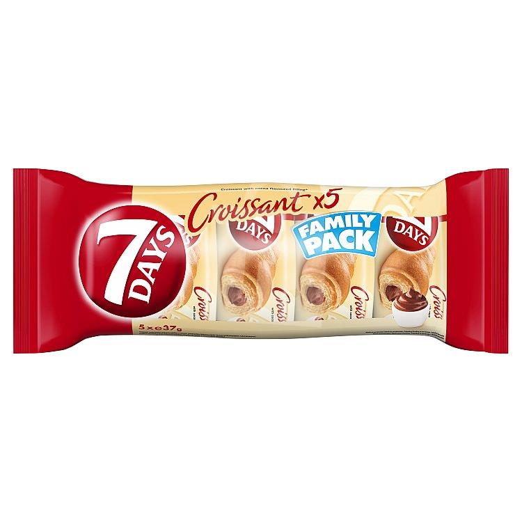 Croissant cocoa family pack 5x37g / 185g 7 DAYS