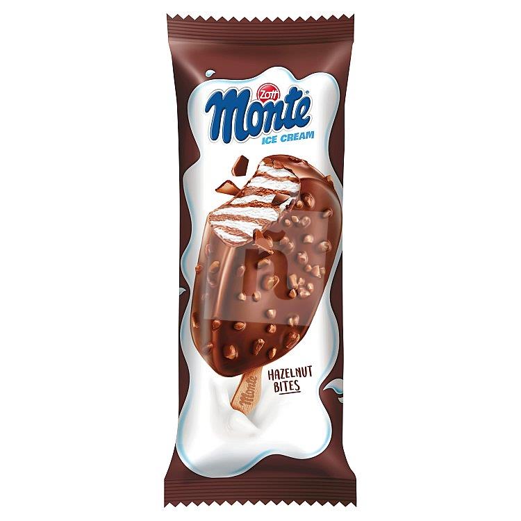 Nanuk hazelnut bites 66g / 100ml Monte Ice Cream 