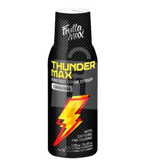 Sirup Thunder Max Energy Original 500ml Frutta max