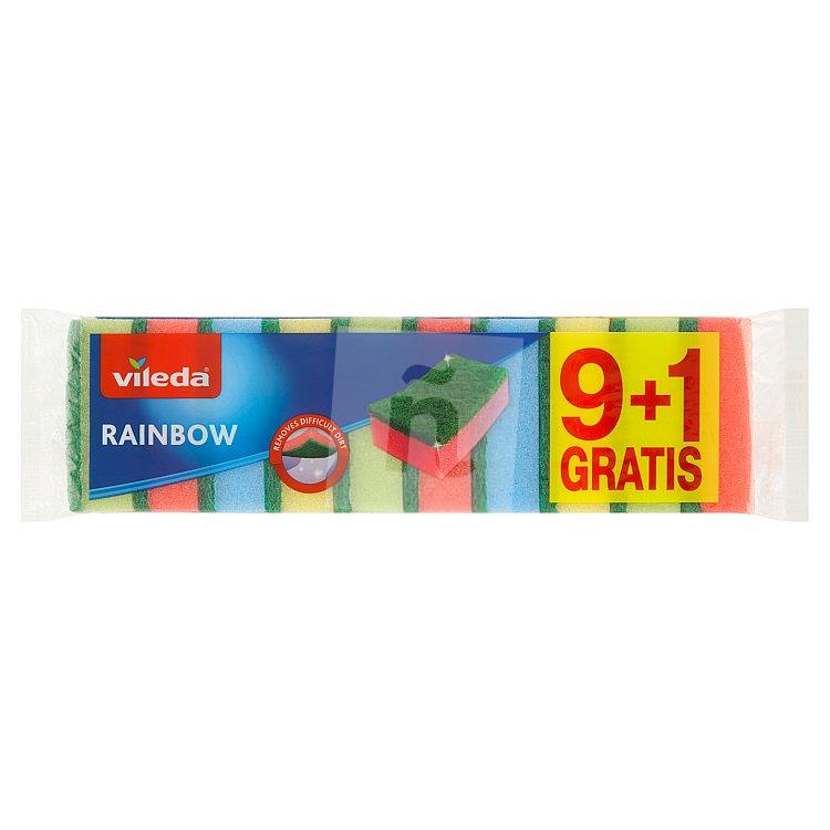 Hubky na riad Rainbow 10ks Vileda