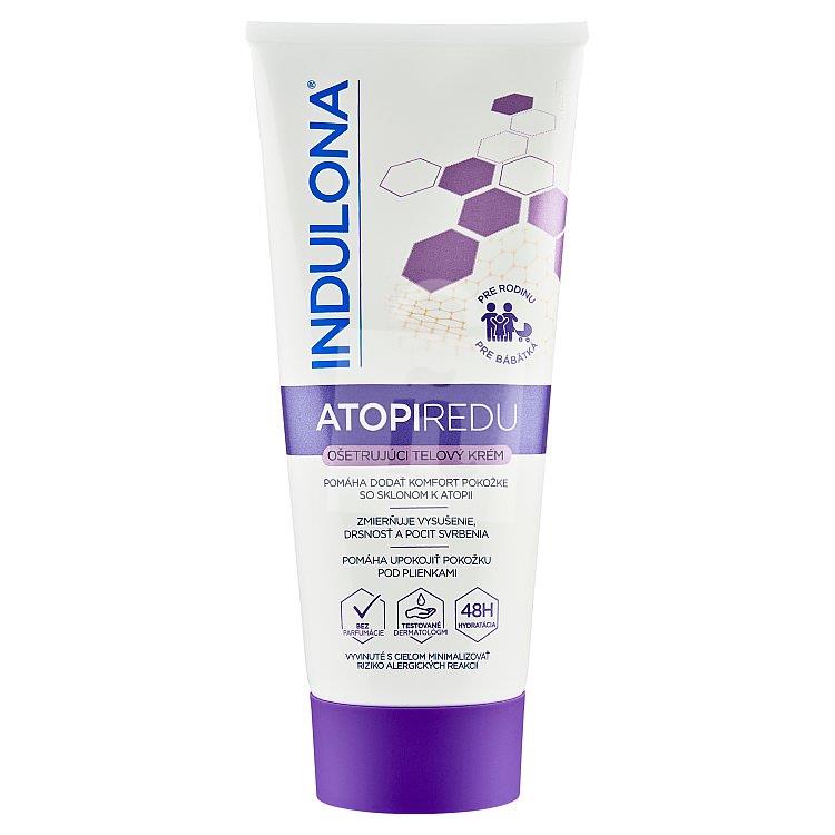 Telový krém Atopiredu ošetrujúci 200ml Indulona