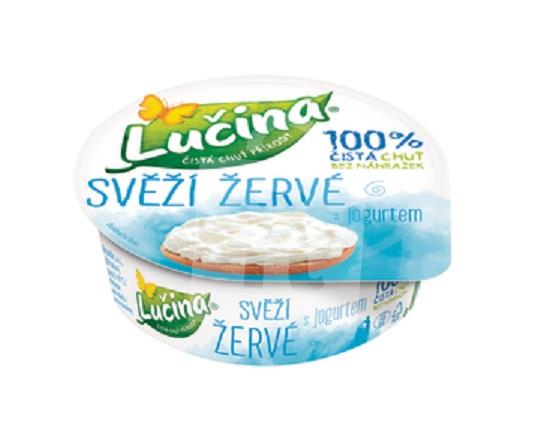 Syr termizovaný Svěží Žervé s jogurtom 80g Lučina