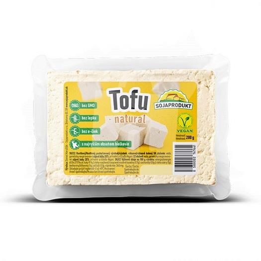 Tofu natural biele 200g Sojaprodukt