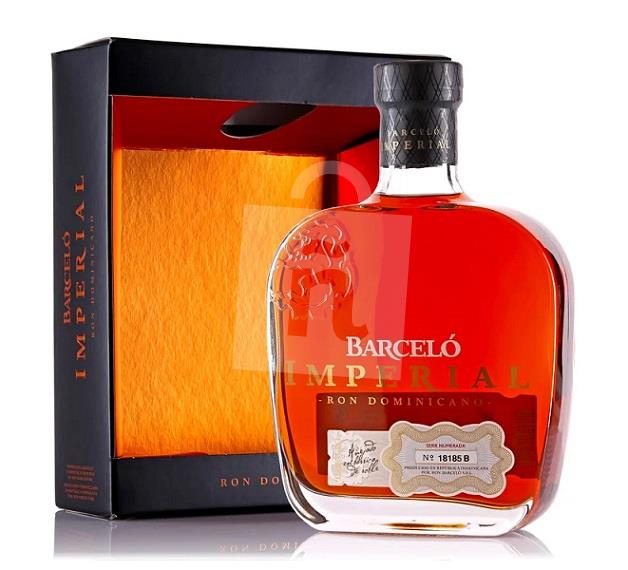 Rum Imperial 38 % 0,7l darčekové balenie Ron Barceló