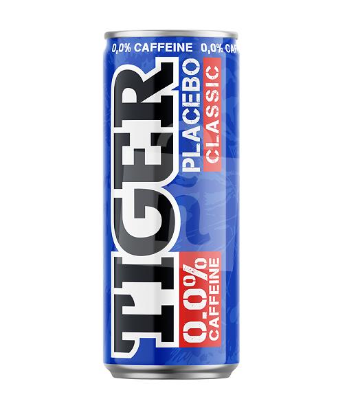 Energetický nápoj Placebo Classic 250ml plech TIGER Energy drink