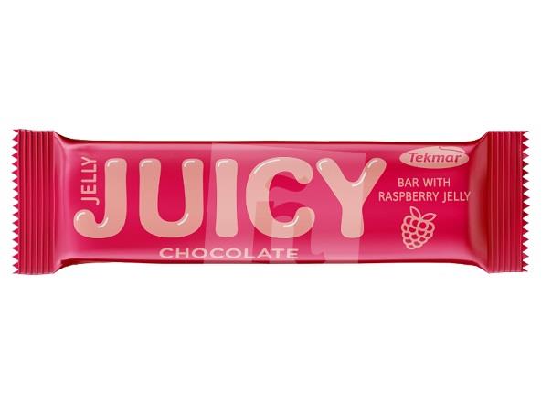 Tyčinka Jelly Juicy Bar chocolate raspberry 40g Tekmar