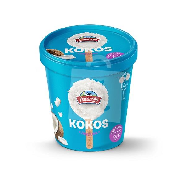 Zmrzlina smotanová kokos 218,4g / 420ml Zvolenský