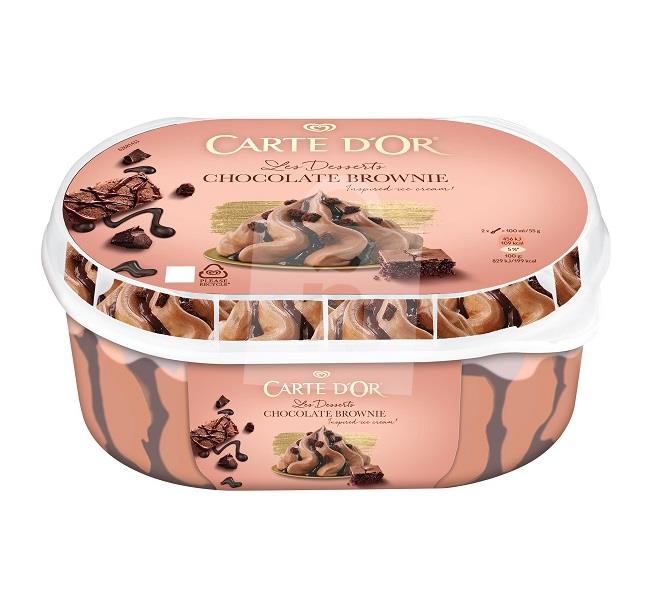 Zmrzlina Carte D'Or Les Desserts chocolate brownie 825ml Algida