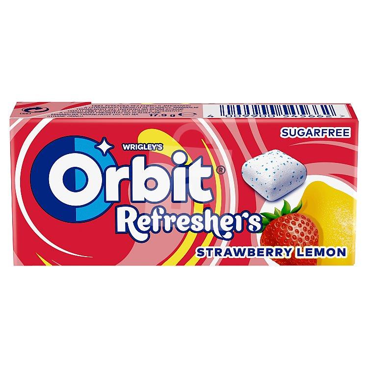 Žuvačka Orbit Refreshers bez cukru Strawberry lemon 8ks / 17,9g Wrigley's