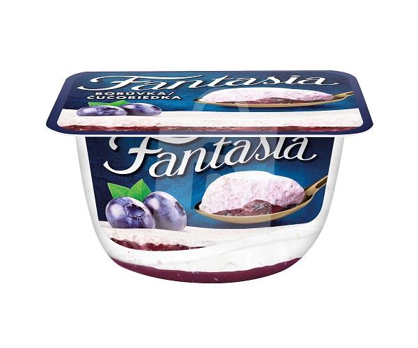 Dezert jogurtovo - tvarohový čučoriedka 125g Fantasia