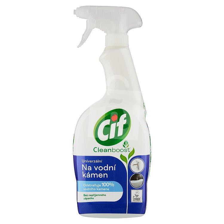 Čistiaci prostriedok Cleanboost Univerzálny na vodný kameň sprej 750ml Cif