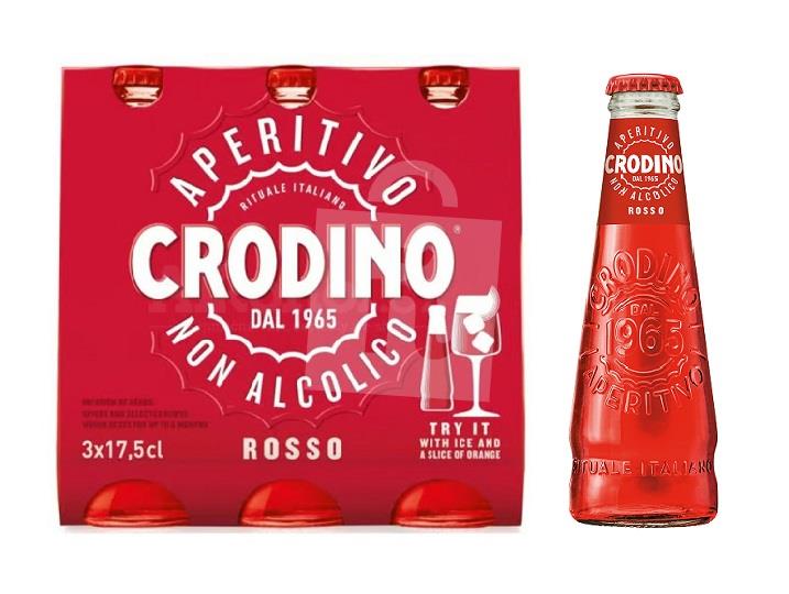 Aperitivo Non Alcolico Rosso sýtený 3x175l CRODINO