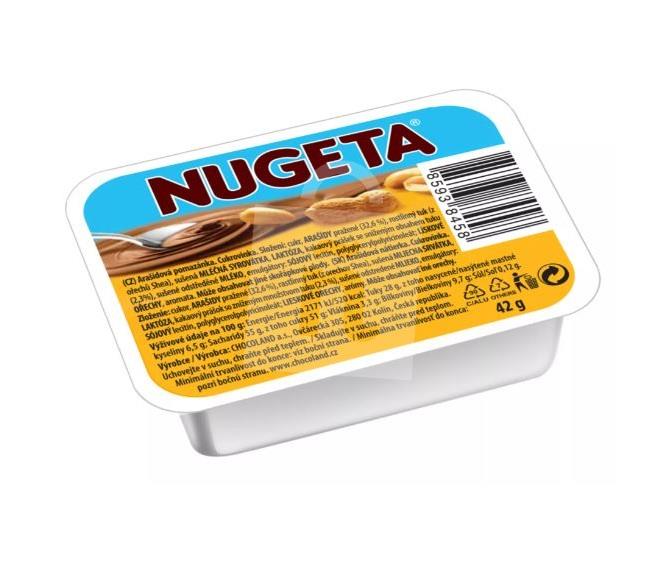 Nátierka arašidová 42g NUGETA