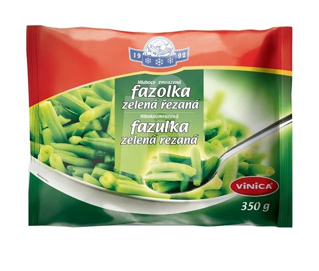 Fazuľka zelená rezaná struky hlbokomrazené 350g Vinica