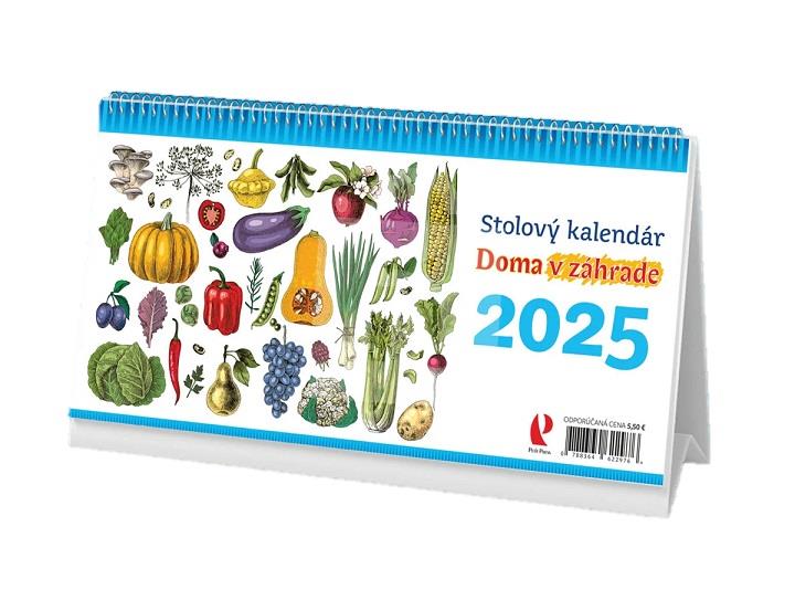 Kalendár stolový Doma v záhrade 2025