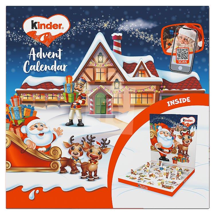 Adventná kalendár Pop Up 123g Kinder