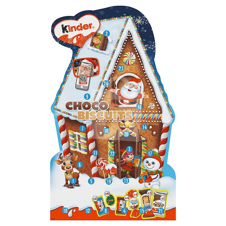 Adventný kalendár mix 198g Kinder
