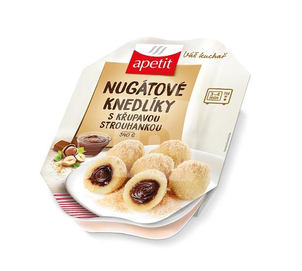 Knedle nugátové s chrumkavou strúhankou 340g Apetit