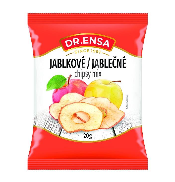 Jablkové chipsy mix 20g Dr. Ensa