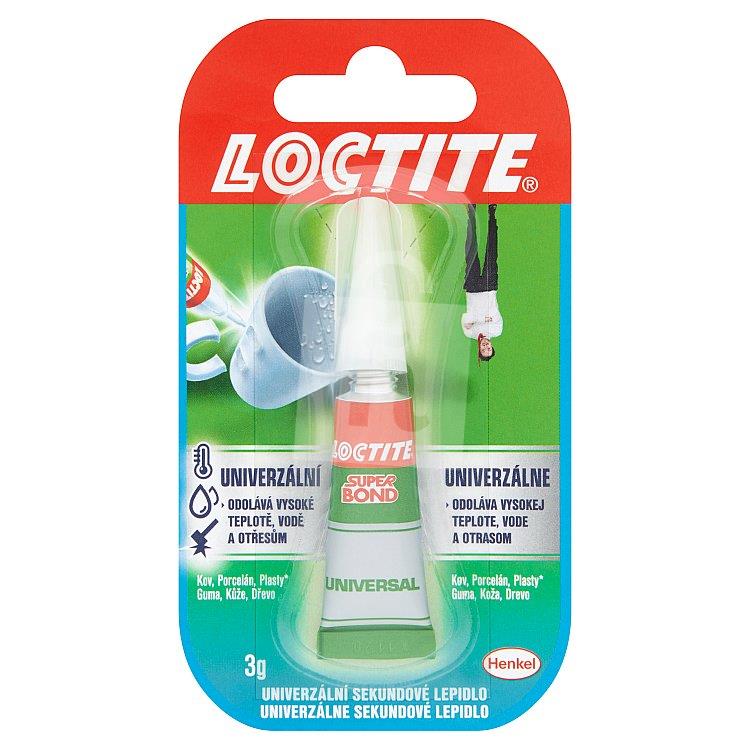 Lepidlo Super Bond Super Bond univerzálne 3g Loctite
