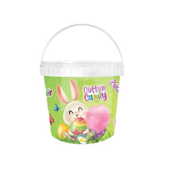 Cukrová vata Veľkonočný vedierko 50g Lolliboni