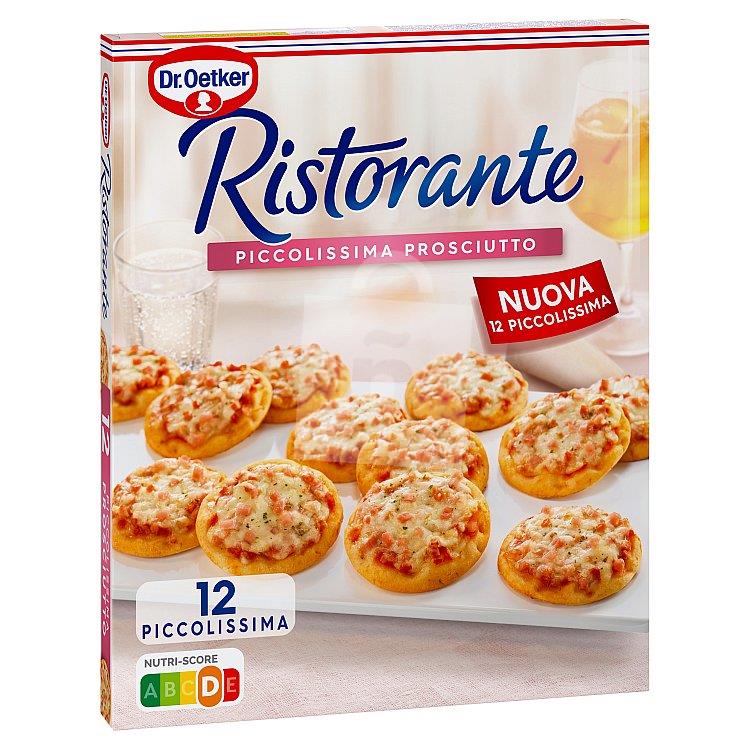 Minipizza Ristorante 12x Piccolissima Prosciutto 288g Dr. Oetker