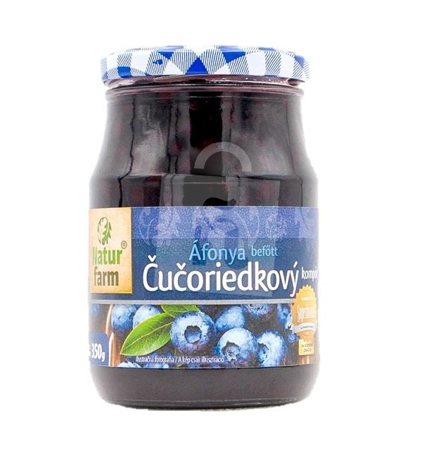 Kompót čučoriedkový PP 150g / 350g Natur Farm