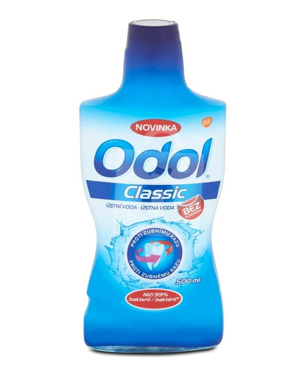 Ústna voda bez alkoholu classic 500ml Odol