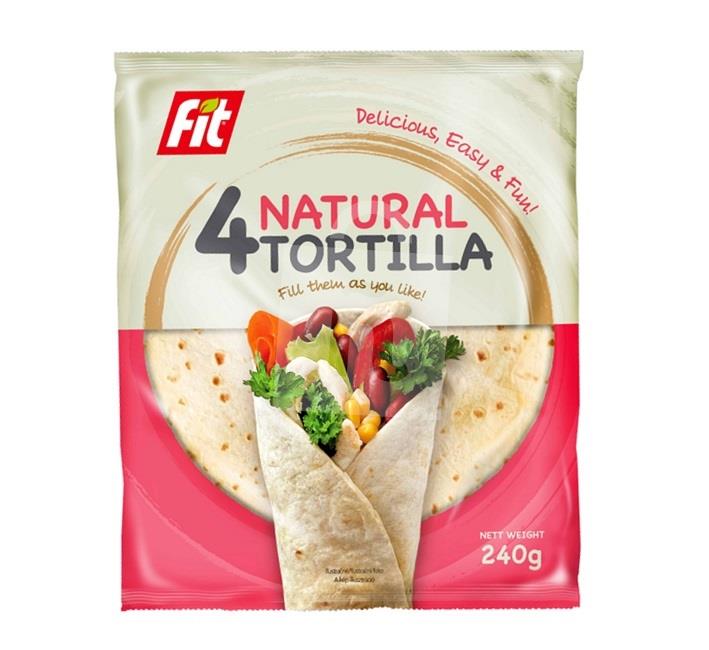 Tortilla natural 4ks 240g Fit