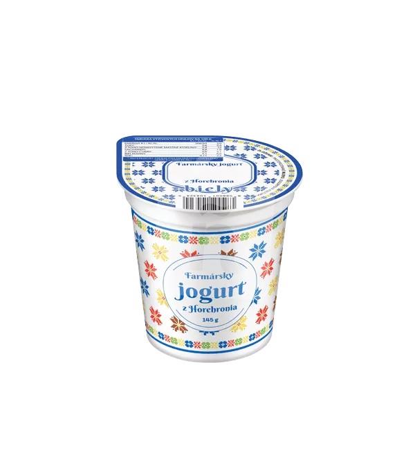 Jogurt Farmárský z Horehronia biely 145g AGRAVITAL