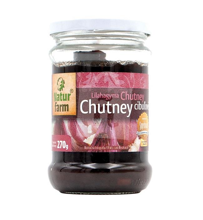 Chutney cibuľové 270g Natur Farm