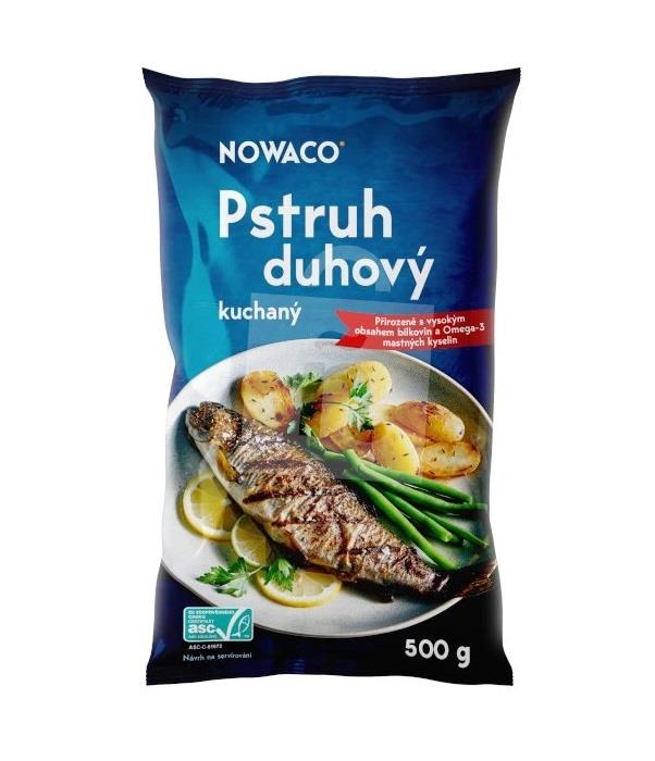 Pstruh dúhový pitvaný 500g Nowaco