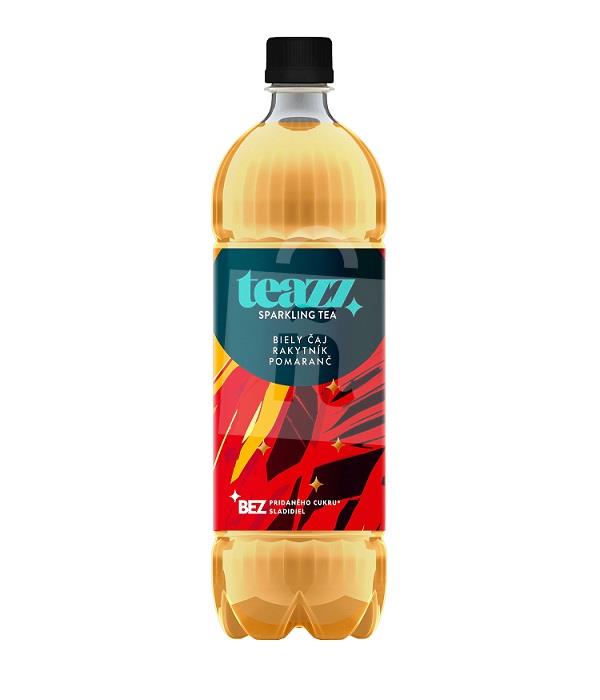 Čaj biely jemne sýtený pomaranč-rakytník 1l teazz
