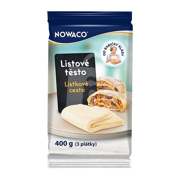 Cesto lístkové od Babičky Kláry 3pláty hlbokozmrazené 400g Nowaco