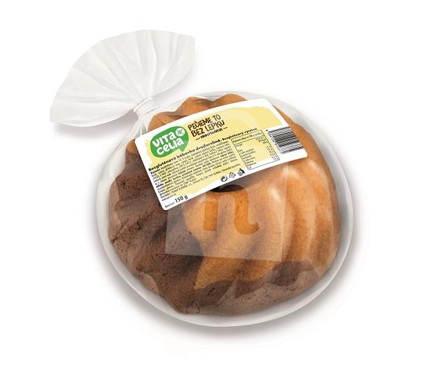 Bábovka dvojfarebná bezgluténová 150g Vitacelia