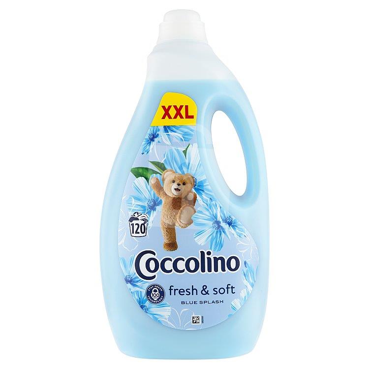 Aviváž fresh & soft blue splash XXL 120 praní 3000ml Coccolino