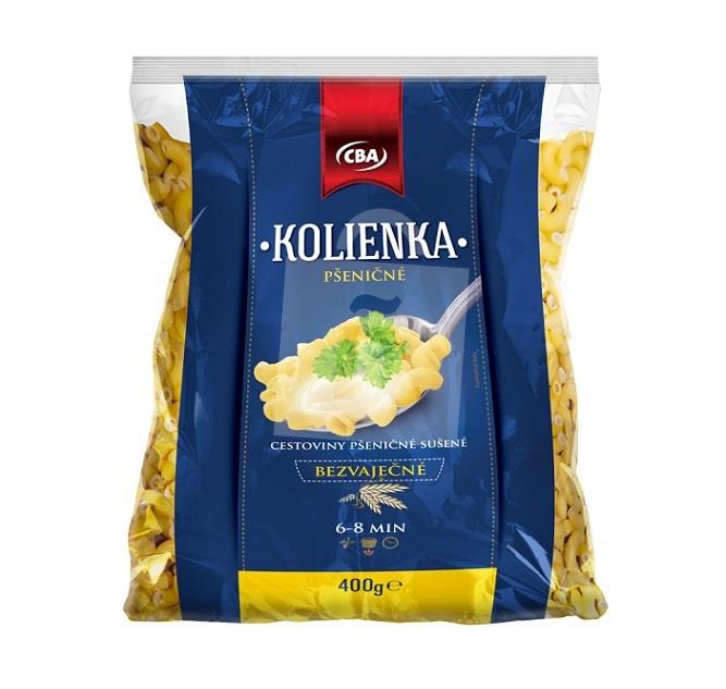 Cestoviny bezvaječné Kolienka 400g CBA 