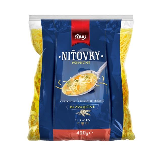 Cestoviny bezvaječné Niťovky 400g CBA 