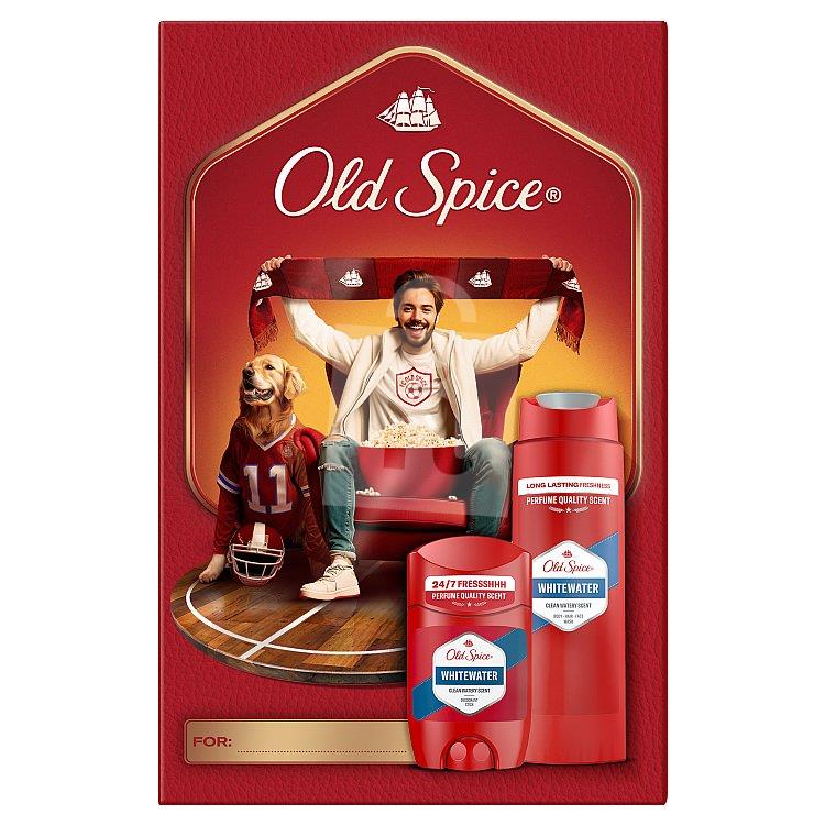 Darčeková kazeta Whitewater pre Športových Fanúšikov Old Spice