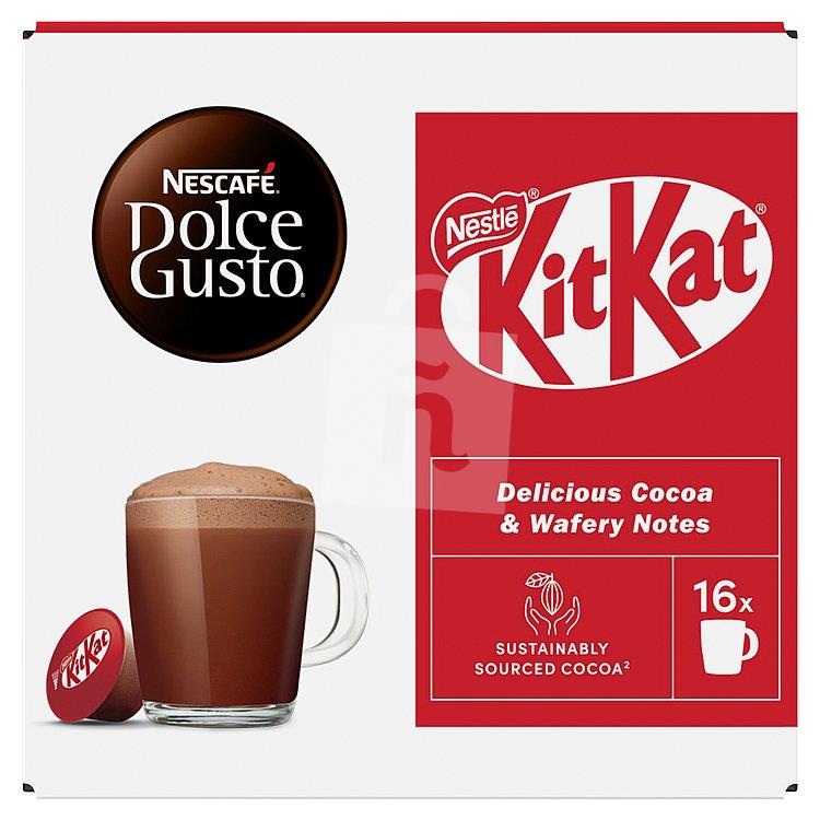 Čokoládové kapsule KitKat 16 x 16g / 256g Nescafé Dolce Gusto